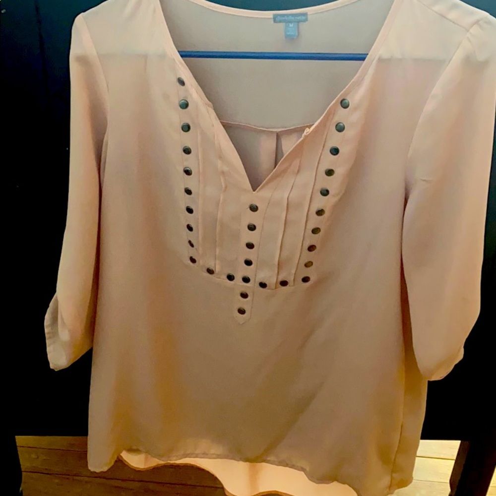 Blush Blouse